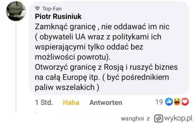 wanghoi - zgadnijcie na jakaś partię ten pan głosuje i jakie treści dominują na jego ...