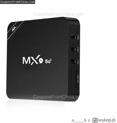 n____S - ❗ MX9 RK3328 4/64GB TV Box
〽️ Cena: 22.99 USD (dotąd najniższa w historii: 2...