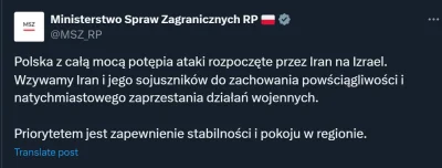 dom_perignon - Szanowni Państwo, my już nie mamy Ministerstwa Spraw Zagranicznych Pol...