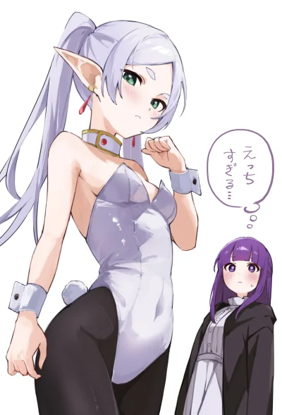 OttoFlick - #randomanimeshit #anime #elf #bunnygirl #sousounofrieren #frieren #fern #