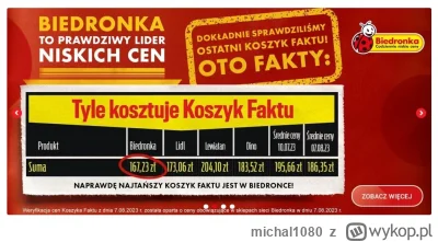 michal1080 - Ostatnimi czasy bardzo głośno zrobiło się o Biedronce i ich nieuczciwych...