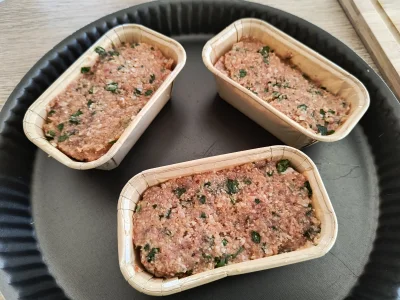 moll - Przegłam trochę z ilością mielonego do klopsa na parze, ale to nic, z tej 1/3 ...