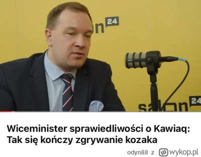 odyn88 - Wiceminister sprawiedliwości opowiada o Kajaku przez 20 minut XD a kiedy się...