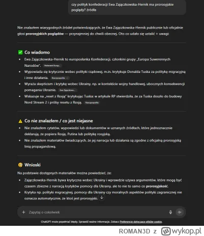 ROMAN3D - @wshk: Czy ja wiem? Model językowy od OpenAI, którego raczej nie będziemy p...