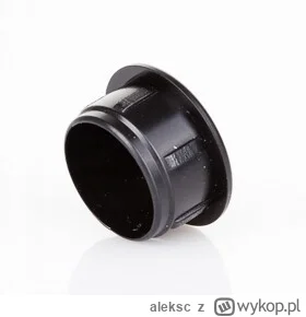 aleksc - A to zaślepka z otworem, która łączy dziurkę w podstawce z boku z rurką: