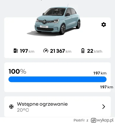 PiotrFr - Przez to ciągle używanie klimy na postoju zasięg spada ale nie jest źle 

#...