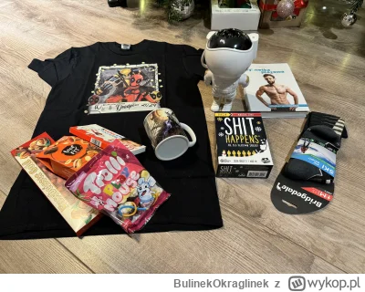 BulinekOkraglinek - Pora na moje #pokapake

Moim wypokowym Mikołajem był @lux666 a dz...