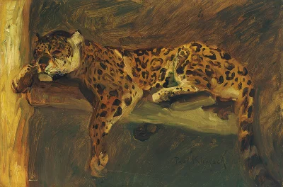 Bobito - #obrazy #sztuka #malarstwo #art

Śpiący Jaguar , Paul Klimsch (1868-1917)