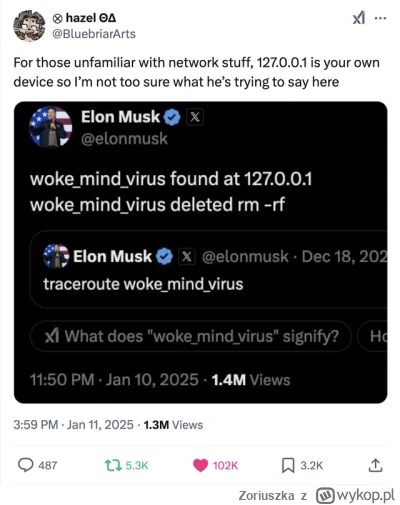 Zoriuszka - Matko jaki to jest przegryw xD 

#elonmusk #bekazprzegrywow #bekazpodludz...