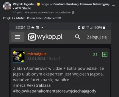 michalglus - jestem zwruszony (｡◕‿‿◕｡)
#mecz #ekstraklasa #bojowkapanakomentatorawojc...