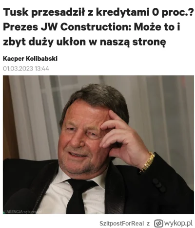 SzitpostForReal - Jeżeli największy janusz deweloperki w Polsce, znany z koneksji z w...