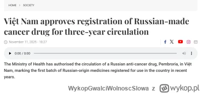 WykopGwalciWolnoscSlowa - Boli was, że Orki wypuszczają lek na raka, które już inne k...