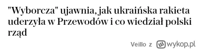 Veillo - @Pioter_Polanski: czyli twierdzisz, że to była rosyjska rakieta ( ͡º ͜ʖ͡º)