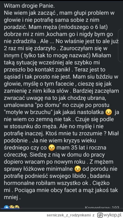 serniczekzrodzynkami - Nie ważne co zrobisz to i tak natura wygra.

Jest jakikolwiek ...