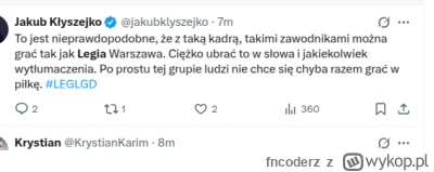fncoderz - Kiedy pseudo dziennikarze sportowi przestaną się spuszczać na piłkarzami z...