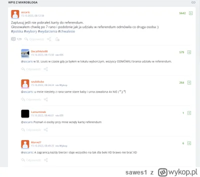 sawes1 - Tak tylko przypomnę. @ascaris