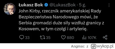 Angmac - Chłop nie wyrobi, ledwo co został ekspertem od Orlenu i paliwa, a przydupasy...