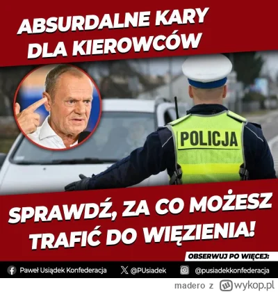 madero - Absurdalne kary dla kierowców. Sprawdź, za co możesz trafić do więzienia! Se...