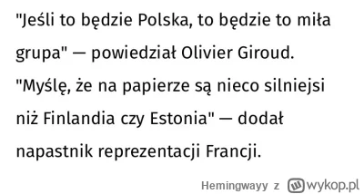 Hemingwayy - #mecz #pilkanozna #euro2024 
W końcu nie ma mydlenia oczu tylko stwierdz...