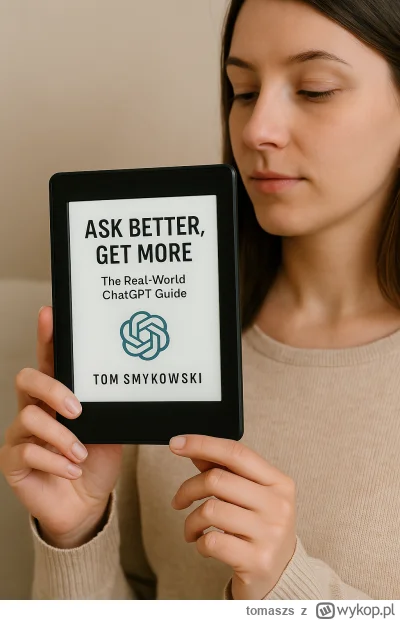 tomaszs - Wjechały preorderki mojej nowej książki "Ask Better, Get More: The Real-Wor...