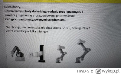 HWD-5 - Roszczeniowi pracownicy gotujący gehennę panu Januszowi - miejcie się na bacz...