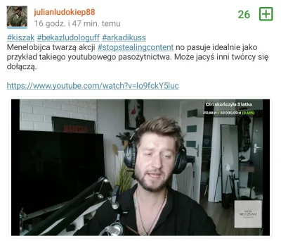 tadeuszcpunbatyr - #arkadikuss #bekazludologuff #kiszak 
O poziomie tych tagów świadc...