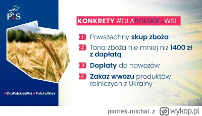 piotrek-michal - Przekupstwo Polaków ich pieniędzmi i obiecanki macanki dla idiotów.....