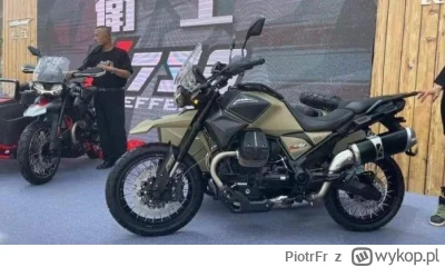 PiotrFr - Chińczycy potrafią w design xD
Oto Changjiang V750

#motocykle #chiny