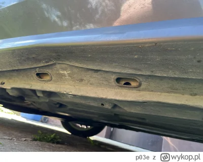 p03e - Dobra, jestem jbanym debilem. Źle ustawiłem podnośnik pod autem i zrobiłem wgn...