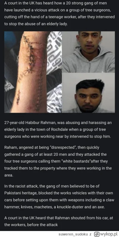 suwerensudoku - Wyobrażacie sobie być w stanie zebrać 20 Polaków w okolicy do zaatako...