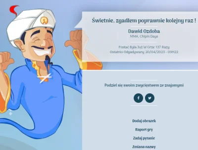 bizzi0801 - akinator witam w grze
#famemma