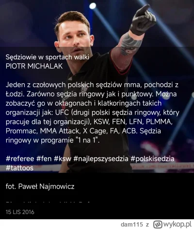 dam115 - Moim zdaniem sędzia Piotr Michalak przygotowywał się do akcji od 2016r. Info...