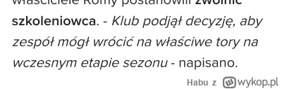 Habu - @red7000 taki komunikat klubu to splunięcie w twarz legendzie klubu..