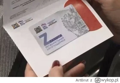 ArtBrut - #rosja #wojna #ukraina #wojsko #ciekawostki #ekonomia 

Oto karta dla rodzi...