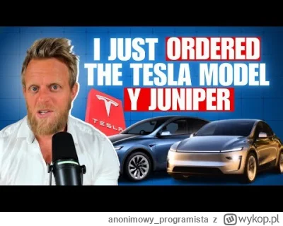anonimowy_programista - Fajne omówienie zmian nowego Modelu Y
#tesla #motoryzacja #e...