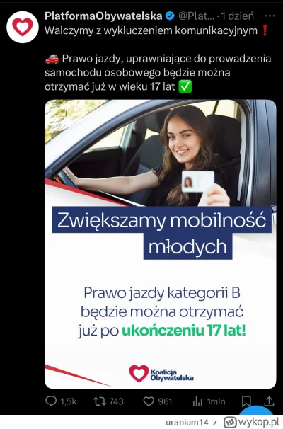 uranium14 - Wykluczenie komunikacyjne wg PO:
17-letnie Oskarki, które muszą dojeżdżać...