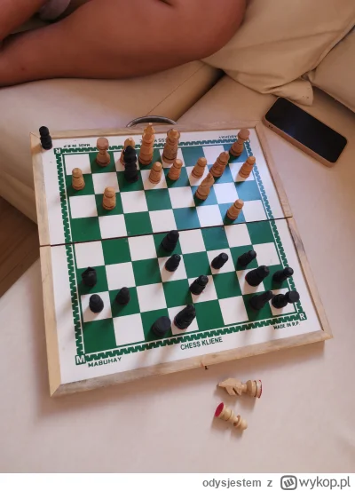 odysjestem - Piątek po południu, piję browarka, gram z kobitą w szachy, piękna pogoda...