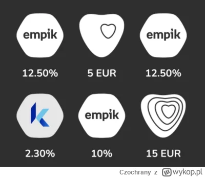 Czochrany - @dzester a i dodam, że w Zen standardowy cashback za zakupy w Empiku to 4...