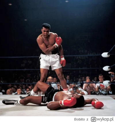 Bobito - #fotografia #sport #boks #sportywalki

Muhammad Ali nokautuje byłego mistrza...