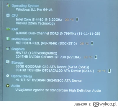 Julek00 - #komputery #kiciochpyta #pc

Nie jestem już na bieżąco. za ile wystawić, że...