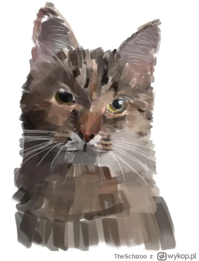 TheSchizoo - Mój kot na szybko:

#digitalpainting #grafika #rysujzwykopem #pokazkota