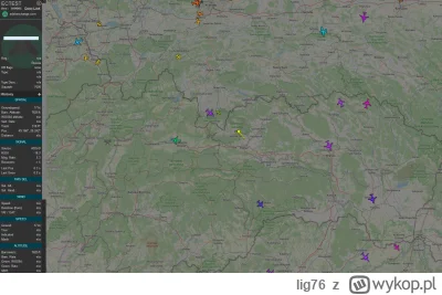 lig76 - Ruskie wypuscili balon obserwacyjny ( ͡º ͜ʖ͡º)
https://globe.adsbexchange.com...