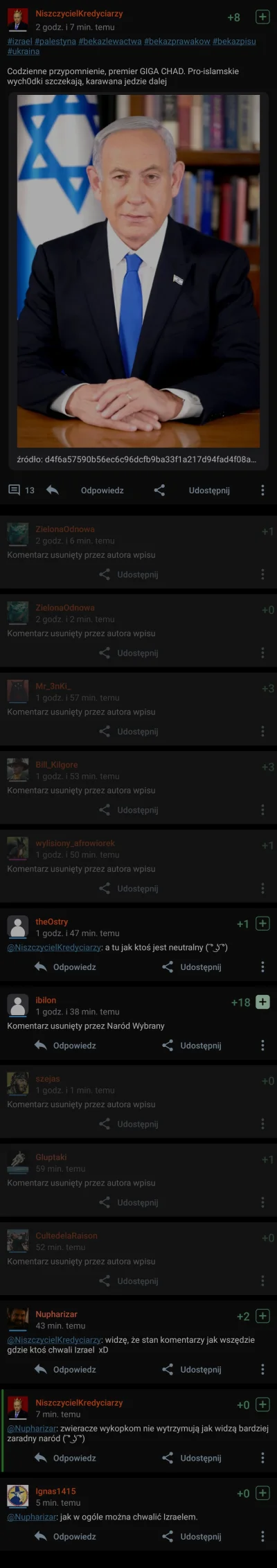 DEMONzSZAFY - ( ͡°( ͡° ͜ʖ( ͡° ͜ʖ ͡°)ʖ ͡°) ͡°)

#izrael #netanyahu