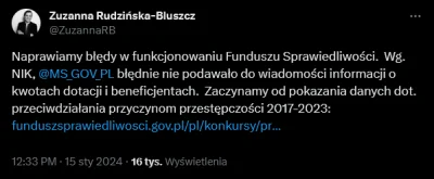 LukaszN - Udostępniono informacje o kwotach dotacji z Funduszu Sprawiedliwości i ich ...