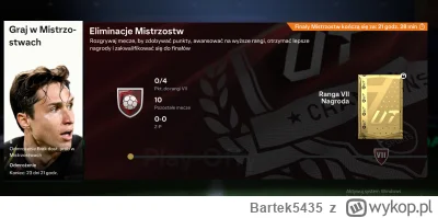 Bartek5435 - w sobote rozegrałem ostatnie mecze w LW, To była moja pierwsza liga week...