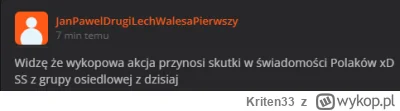 Kriten33 - wy się potem dziwcie że każdy ma beke z wykopków xd przypisujecie sobie ka...