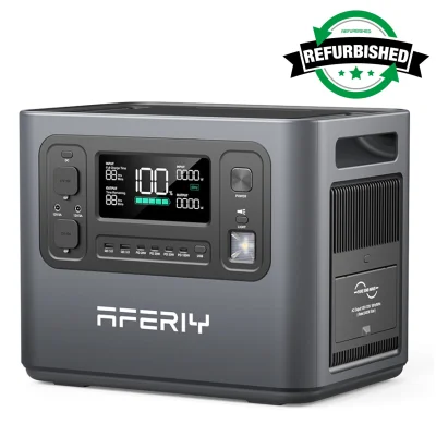 n____S - ❗ Refurbished Aferiy P210 2400W 2048Wh Power Station LiFePO4 [EU]
〽️ Cena: 6...