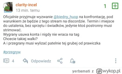 yerbamati - Zaklinaj się że nie jesteś discordziarzem
Chcij robić streama na discordz...