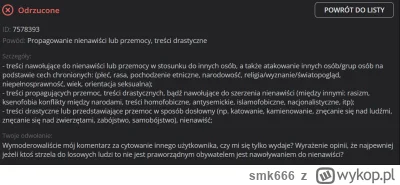 smk666 - >System banow, odwolan, nierowne traktowanie 

@detokstyle: 
Mi kiedyś wymod...