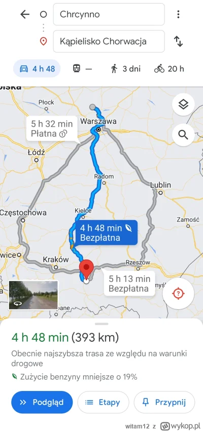 witam12 - @Kauabang: prawie 400 km więc kawałek